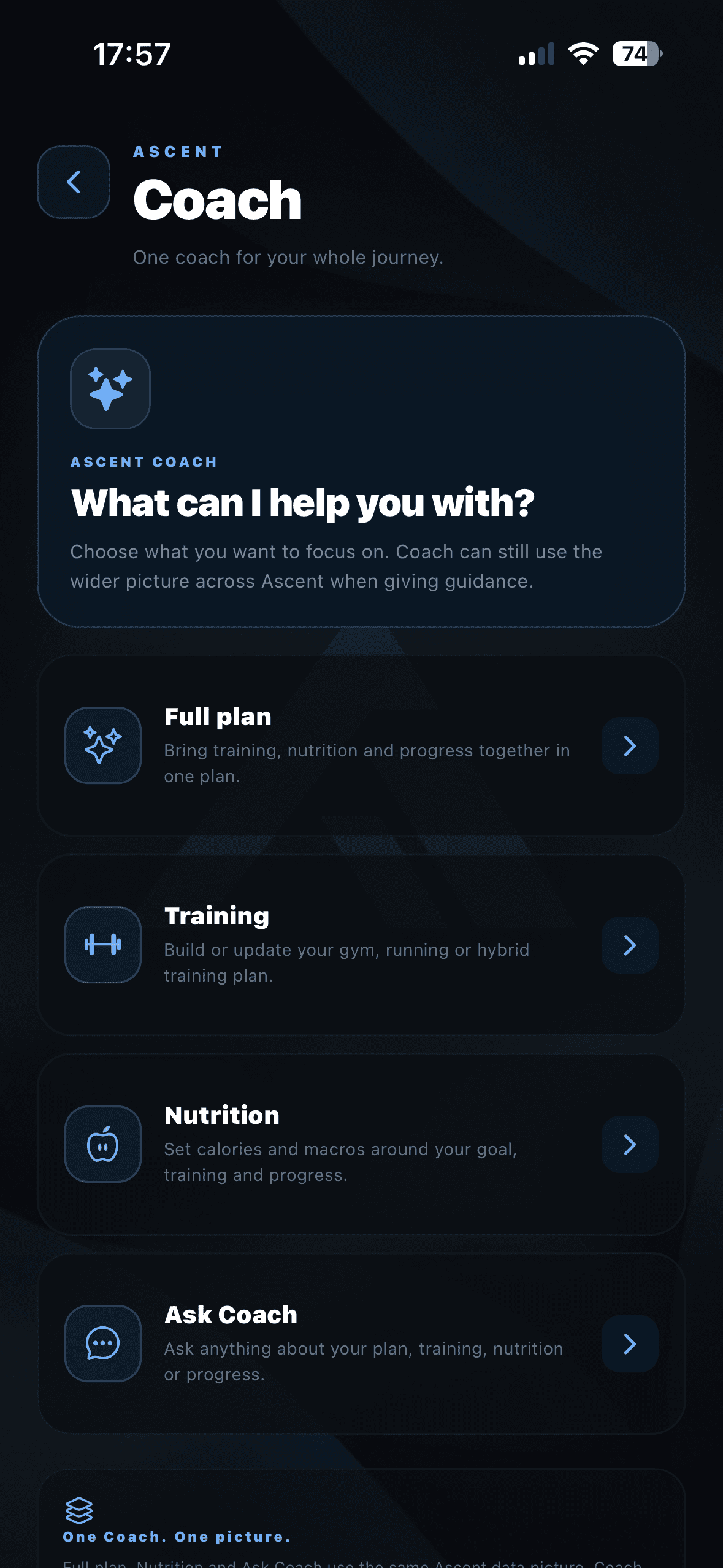 Ascent coaching