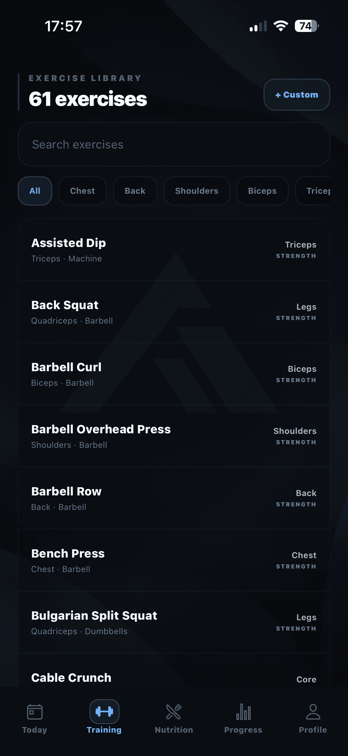 Ascent exercises